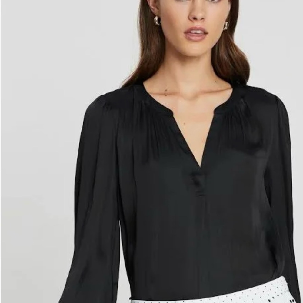 Banana Republic Elegant Black Blouse
